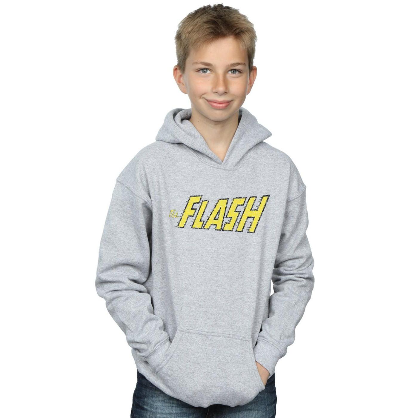 DC COMICS  Flash Crackle Logo Kapuzenpullover 