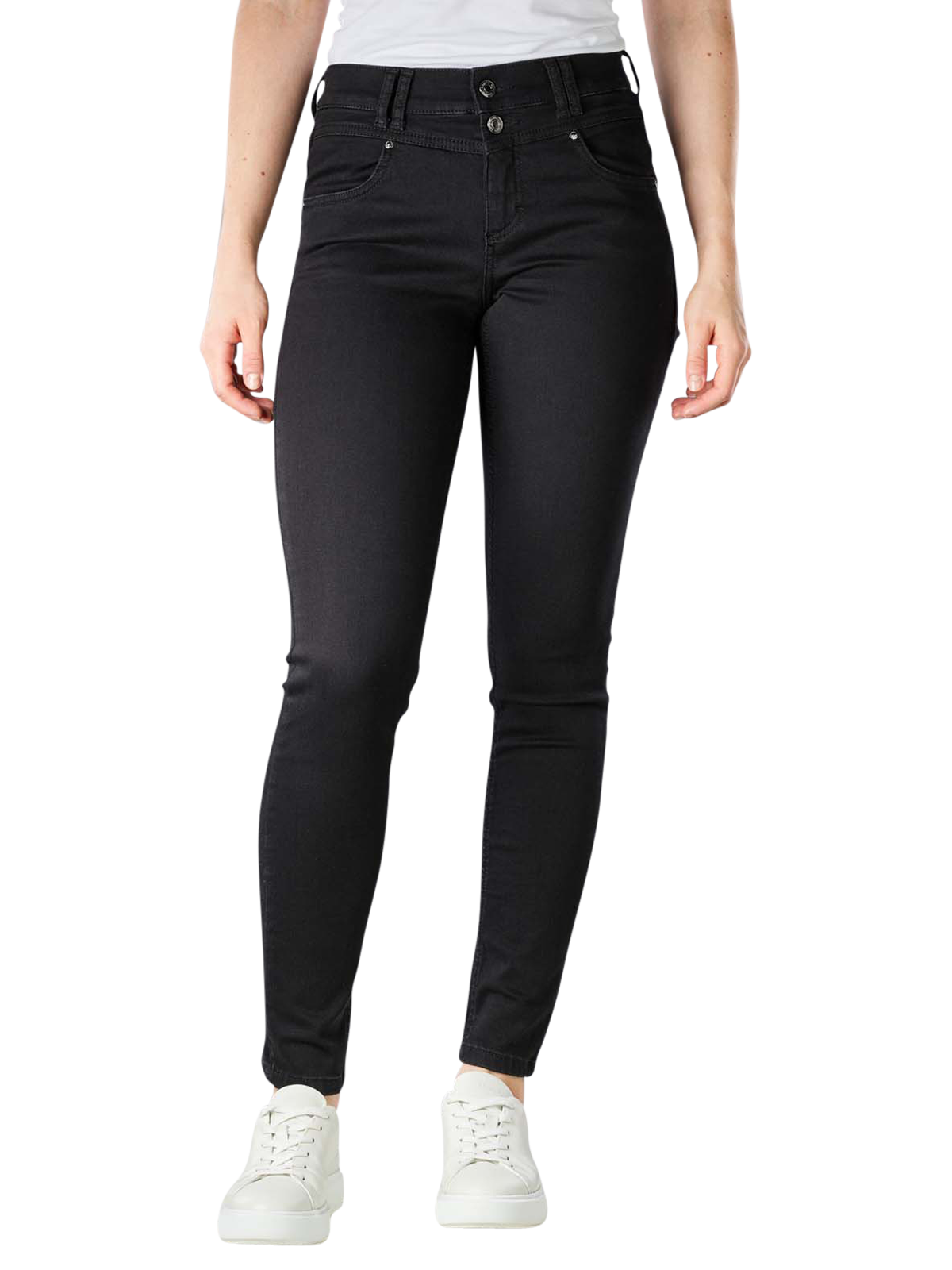 ANGELS Skinny Slim Fit Button Jeans  