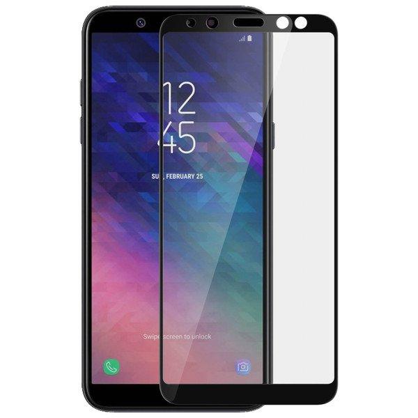 Avizar  Glass Full Cover Galaxy A6 Schwarz 