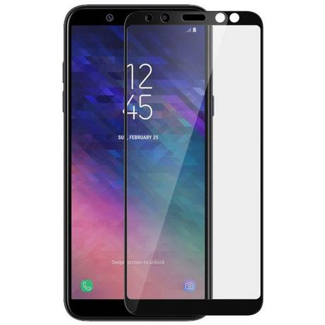 Avizar  Glass Full Cover Galaxy A6 Schwarz 