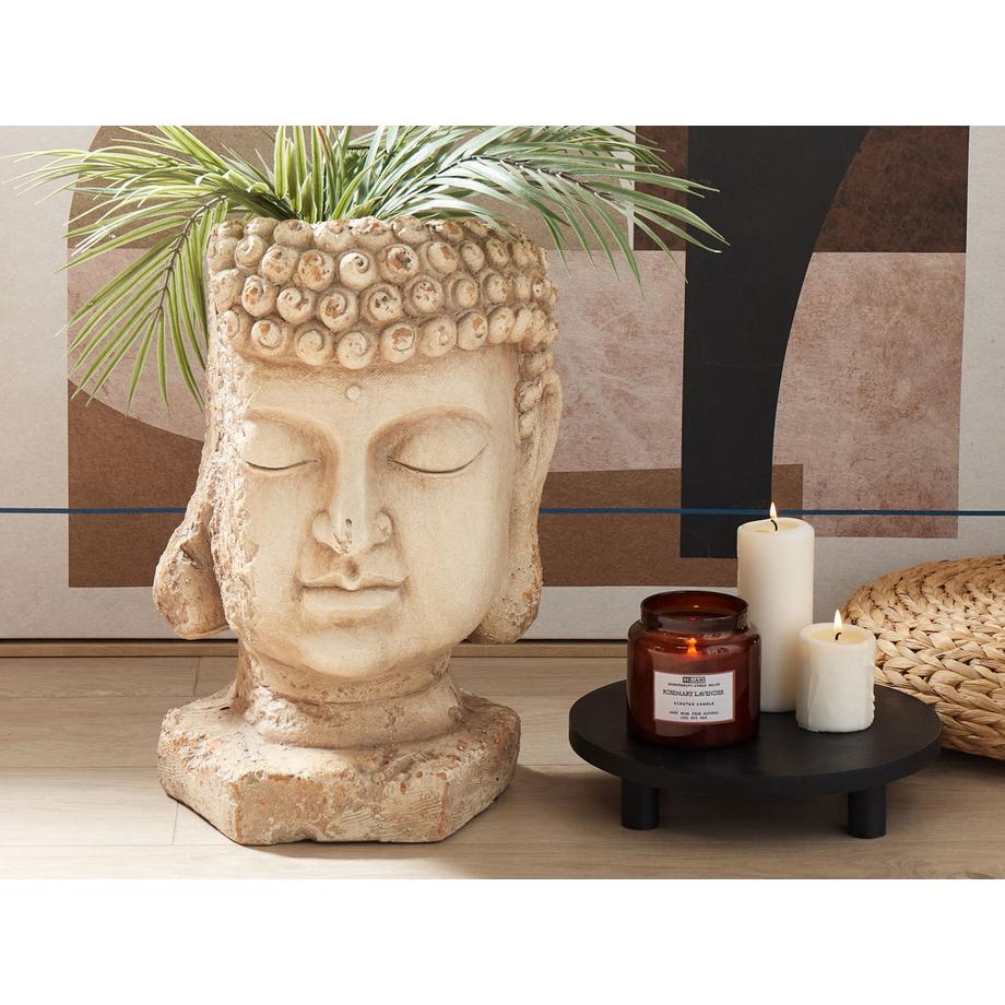 Beliani Cache-pot en Fibre d'argile Rétro BUTOMUS  