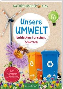 Naturforscher-Kids - Unsere Umwelt Hensler, Carolin Copertina rigida 