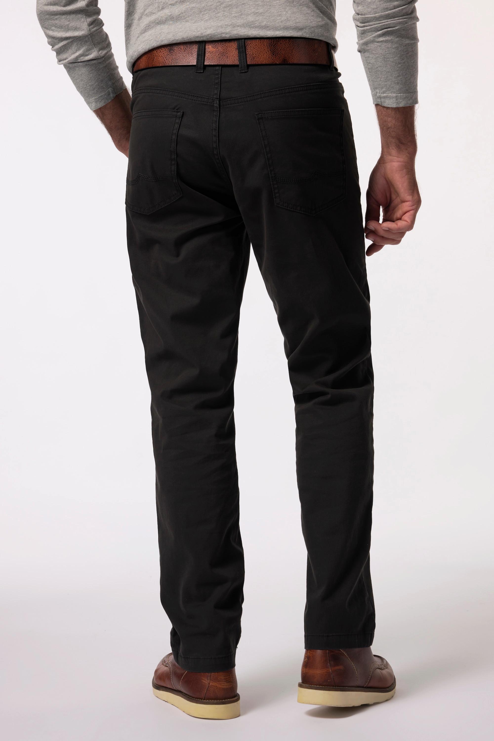 JP1880  Pantaloni di twill con taglio speciale per l'addome, cinque tasche e vestibilità normale 