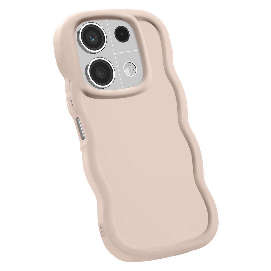 Avizar  Coque Silicone Redmi Note 13 5G Beige 