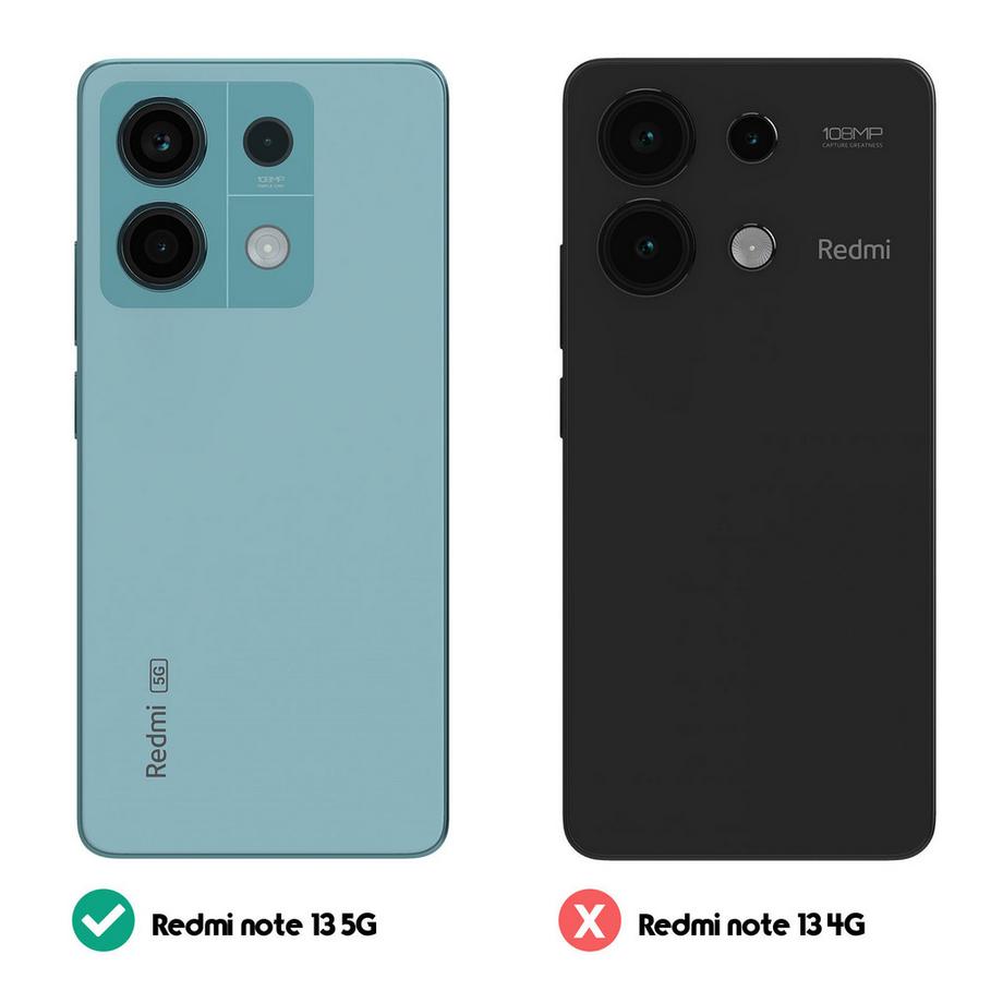 Avizar  Coque Silicone Redmi Note 13 5G Beige 