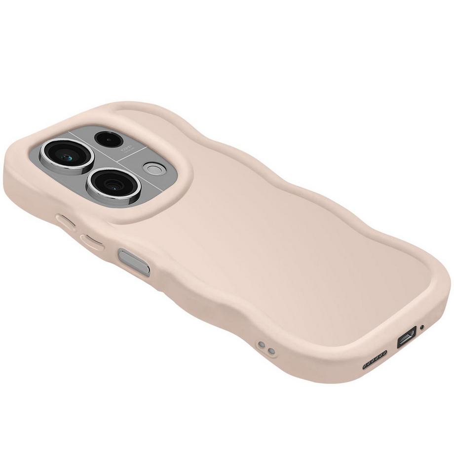 Avizar  Coque Silicone Redmi Note 13 5G Beige 