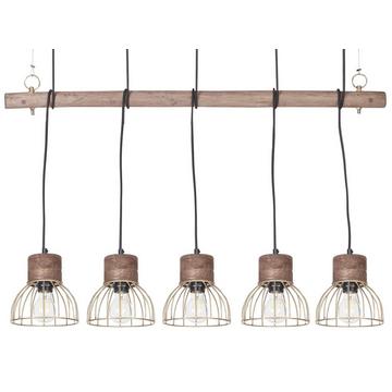 Lampe suspension en Manguier Rustique VARADA