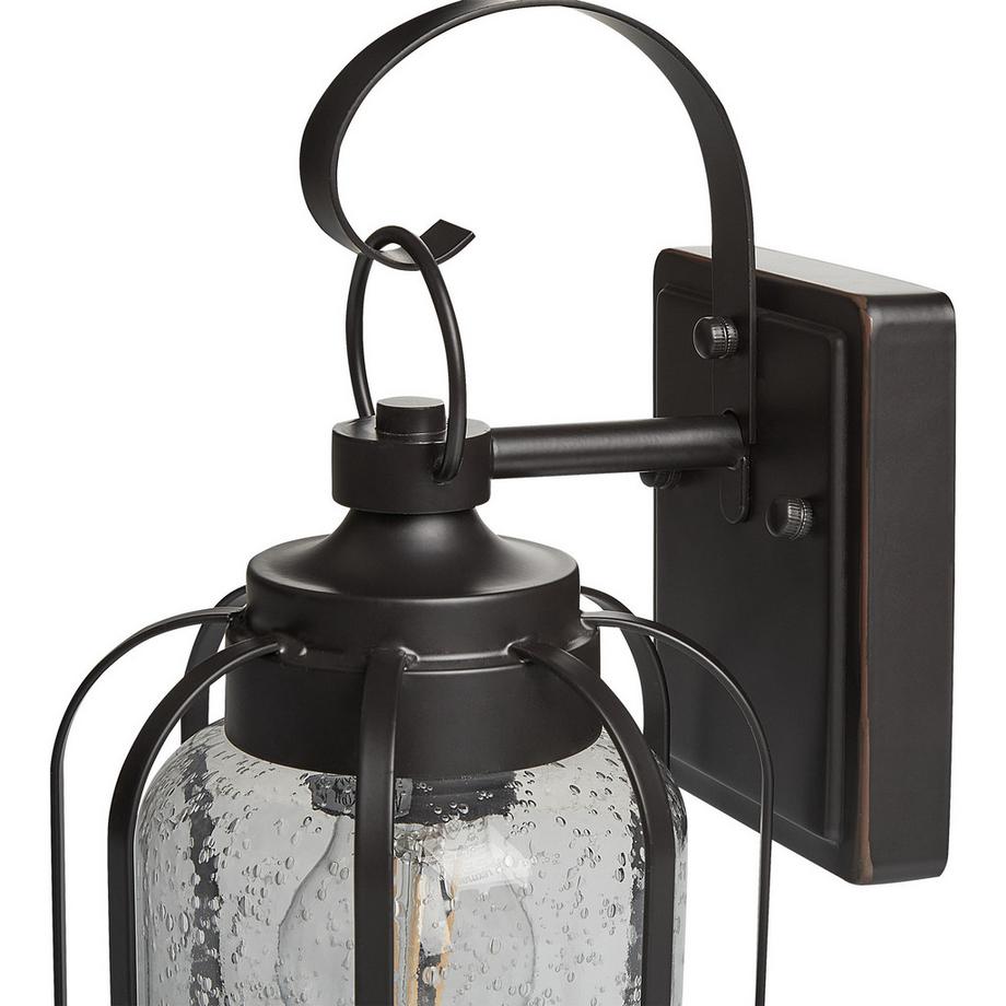 Beliani Aussenwandleuchte aus Eisen  WOOLER  