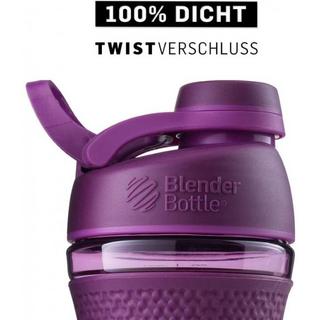 Blender Bottle  20oz / 590ml BlenderBottle SportMixer Twist, Plum 