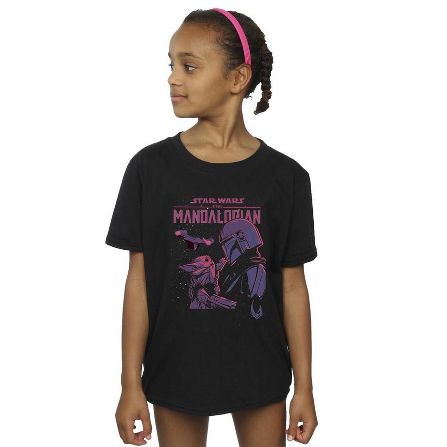STAR WARS  Tshirt THE MANDALORIAN HELLO FRIEND 