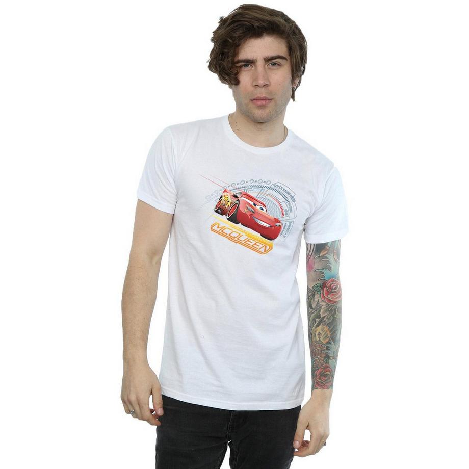 Cars Saetta McQueen T-Shirt Maniche Corte  