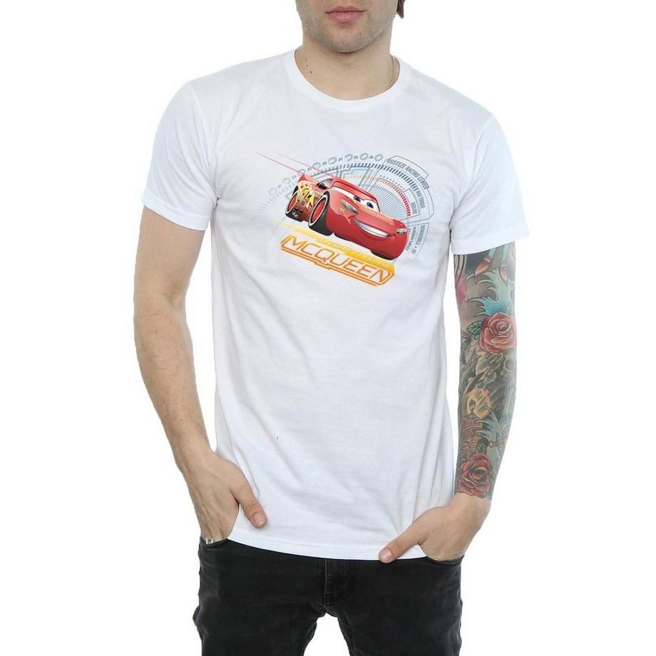 Cars Saetta McQueen T-Shirt Maniche Corte  