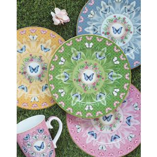 Easy Life 4er-Set Dessertteller Spring Parade  