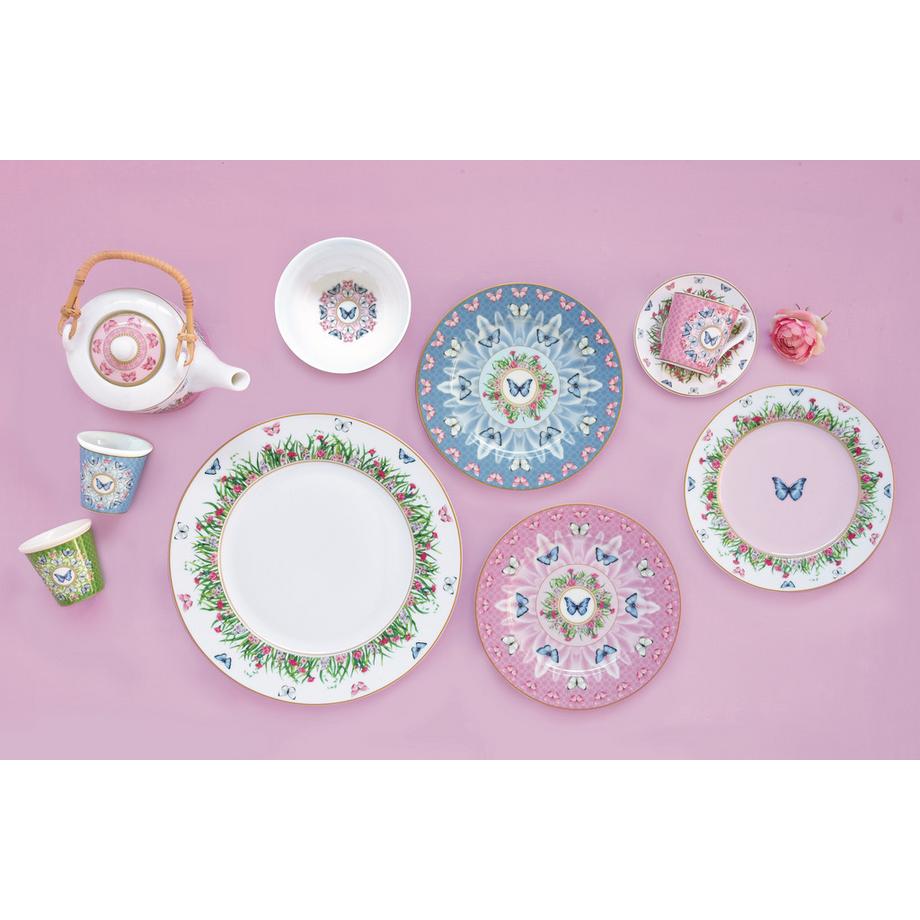 Easy Life 4er-Set Dessertteller Spring Parade  