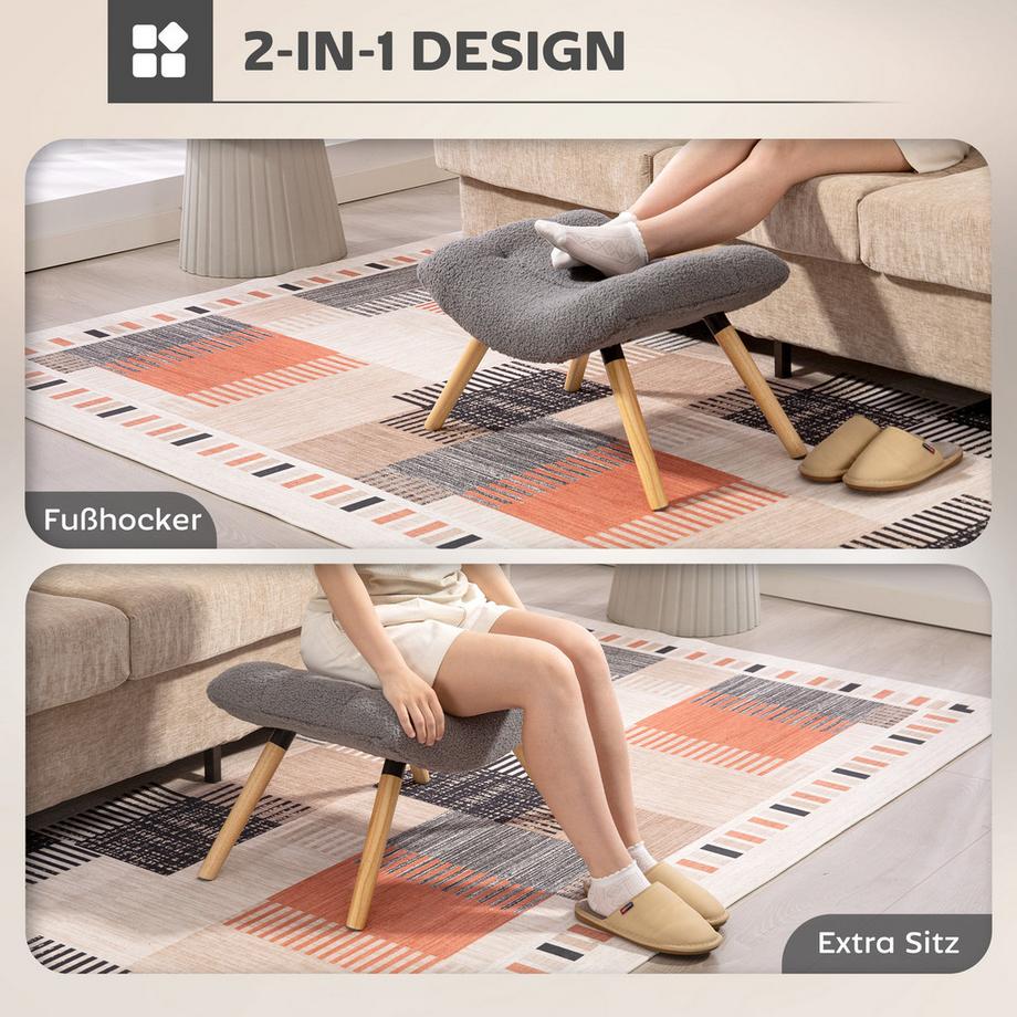 HOMCOM Tabouret  