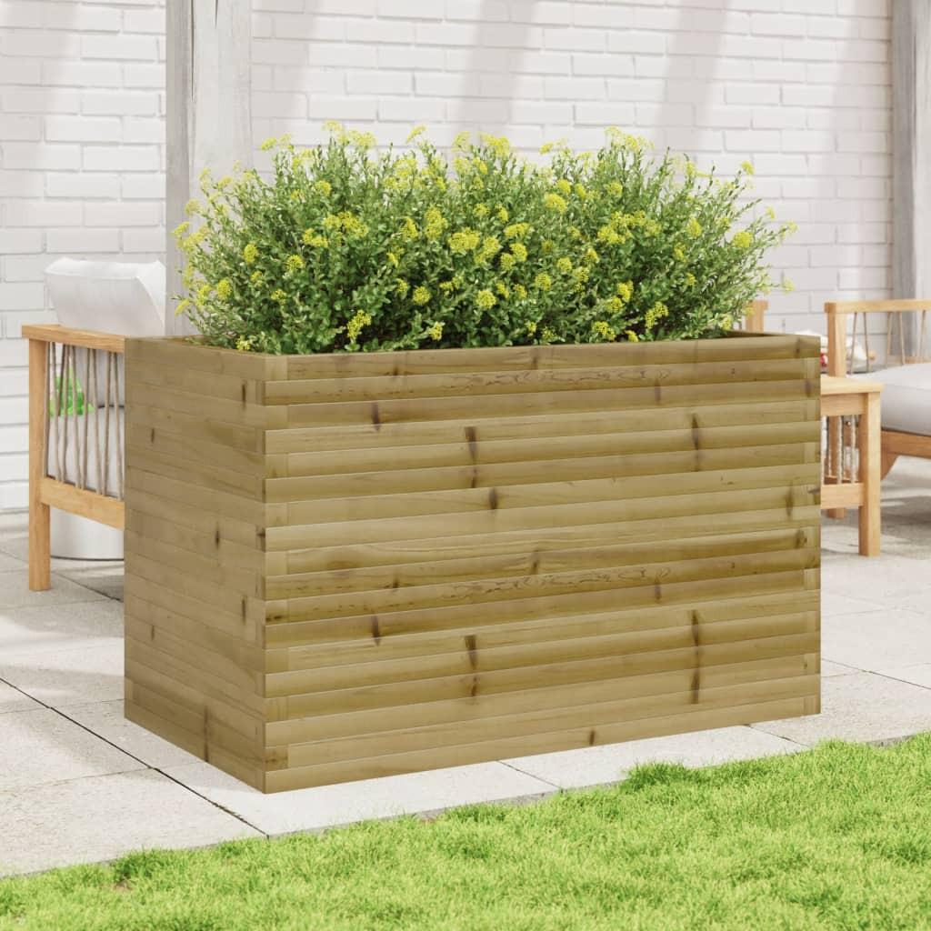 VidaXL fioriera da giardino Legno di pino impregnato  