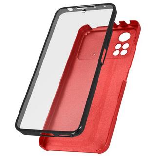 Avizar  Coque Xiaomi Poco X4 Pro 5G Rouge 