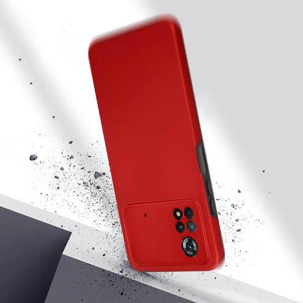 Avizar  Coque Xiaomi Poco X4 Pro 5G Rouge 