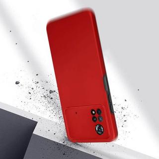 Avizar  Coque Xiaomi Poco X4 Pro 5G Rouge 