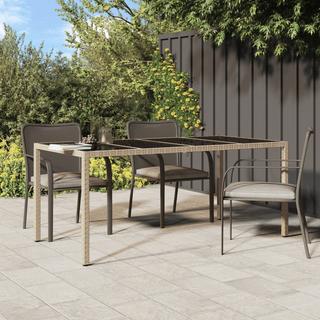 VidaXL Gartentisch poly-rattan  