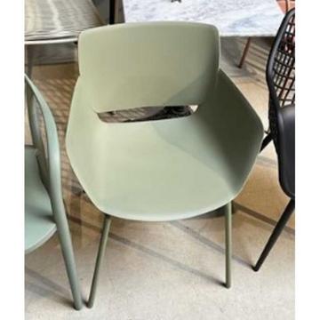 Chaise avec accoudoirs Madeira vert