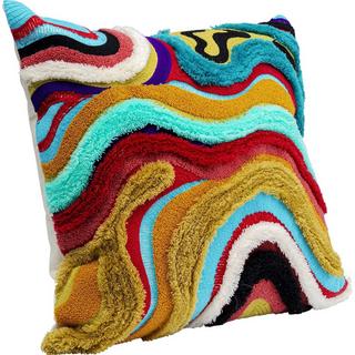 KARE Design Coussin Vagues Multi 45x45  