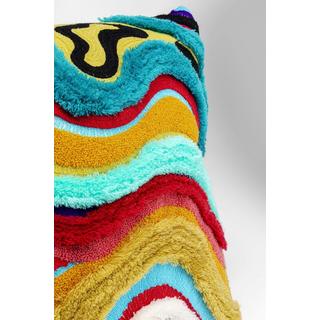 KARE Design Coussin Vagues Multi 45x45  