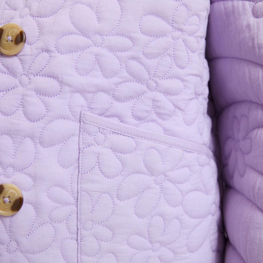 La Redoute Collections Giacca trapuntata con fiori in rilievo  