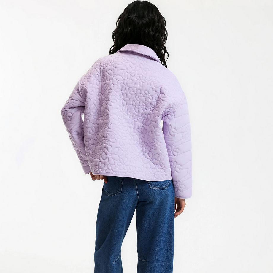 La Redoute Collections Giacca trapuntata con fiori in rilievo  