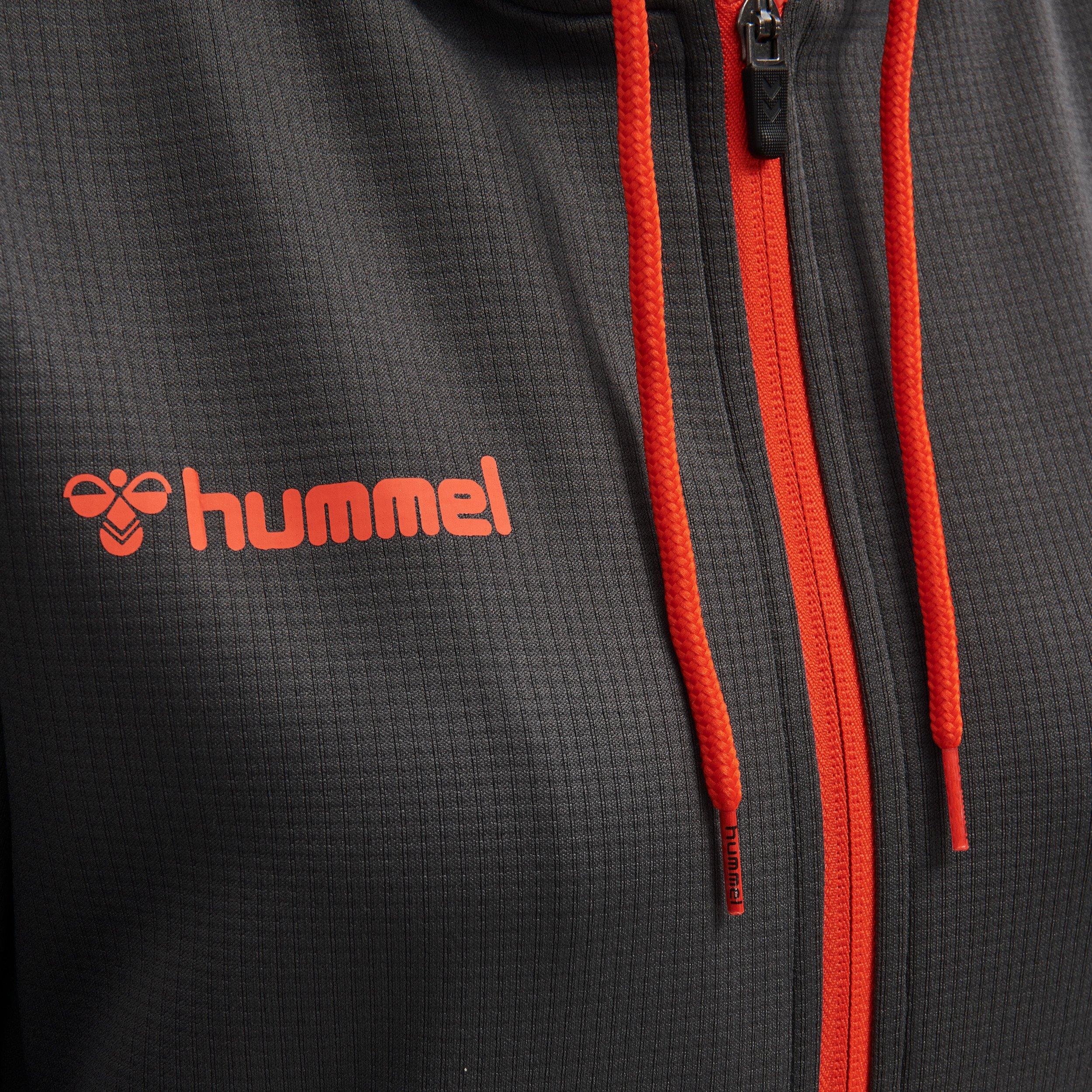 Hummel  felpa con cappuccio da zip hmlauthentic poly 