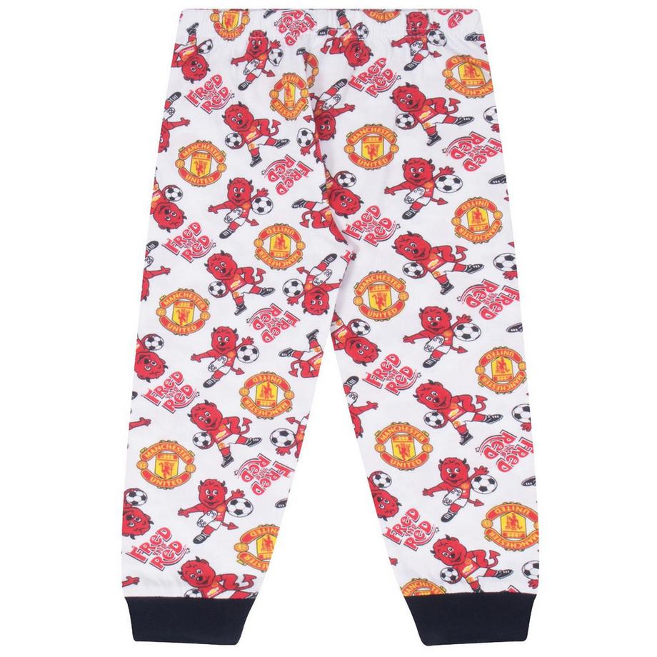 Manchester United  Fred The Red Schlafanzug Mit Langer Hose  Jungs 