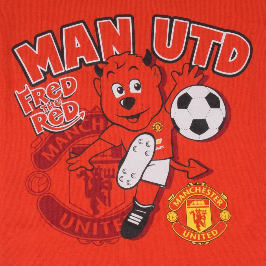 Manchester United  Fred The Red Schlafanzug Mit Langer Hose  Jungs 