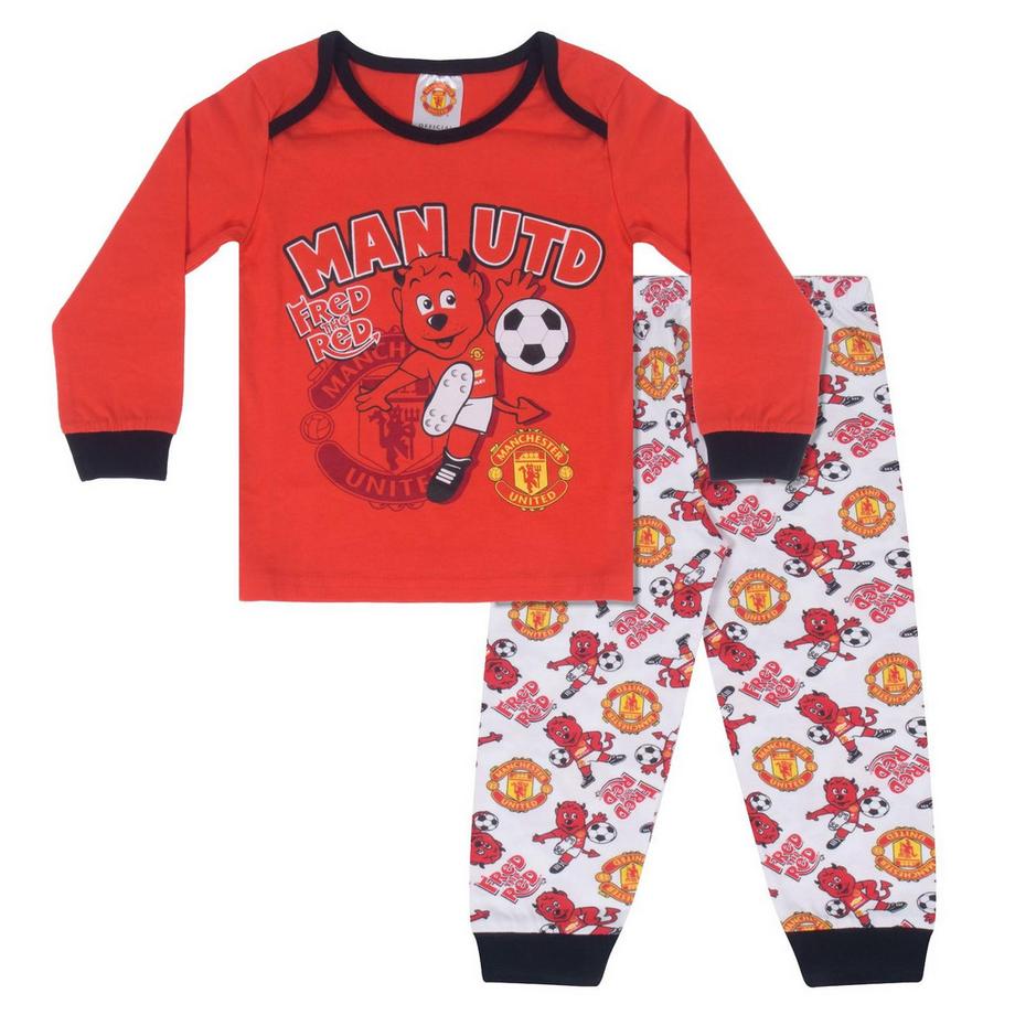 Fred The Red Schlafanzug Mit Langer Hose  Jungs