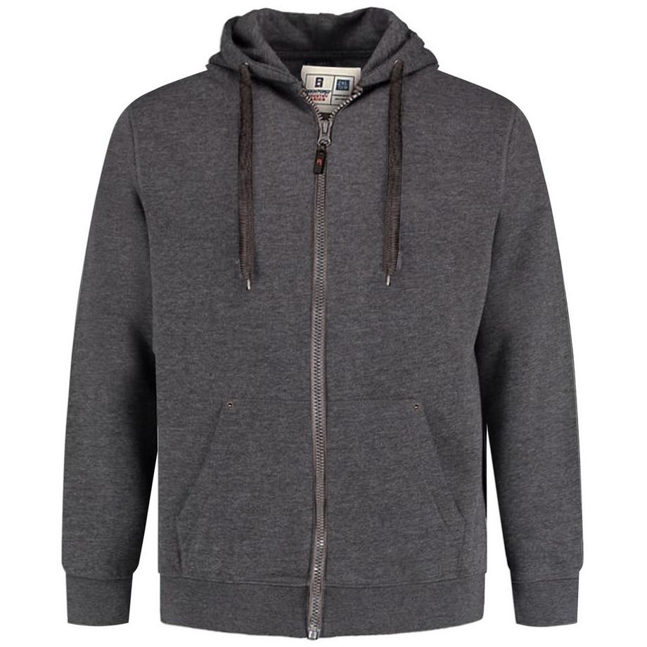 Rockford Kingsize Cantor mit durchgehendem Reißverschluss Kapuzen-Sweatshirt