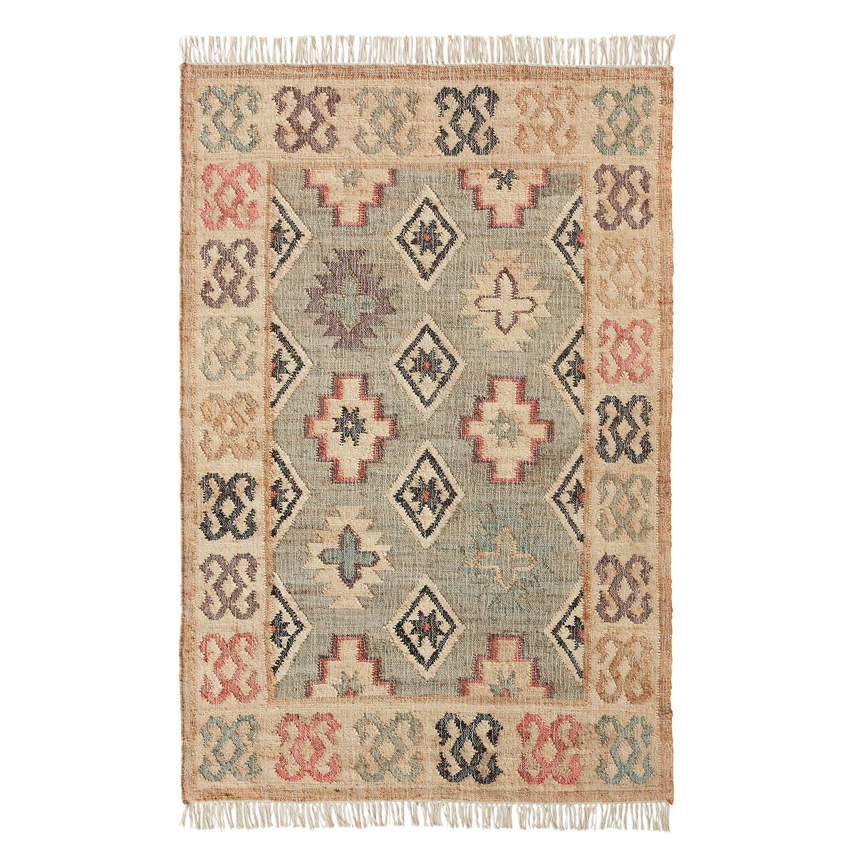 La Redoute Intérieurs Tapis kilim jute et coton effet used  