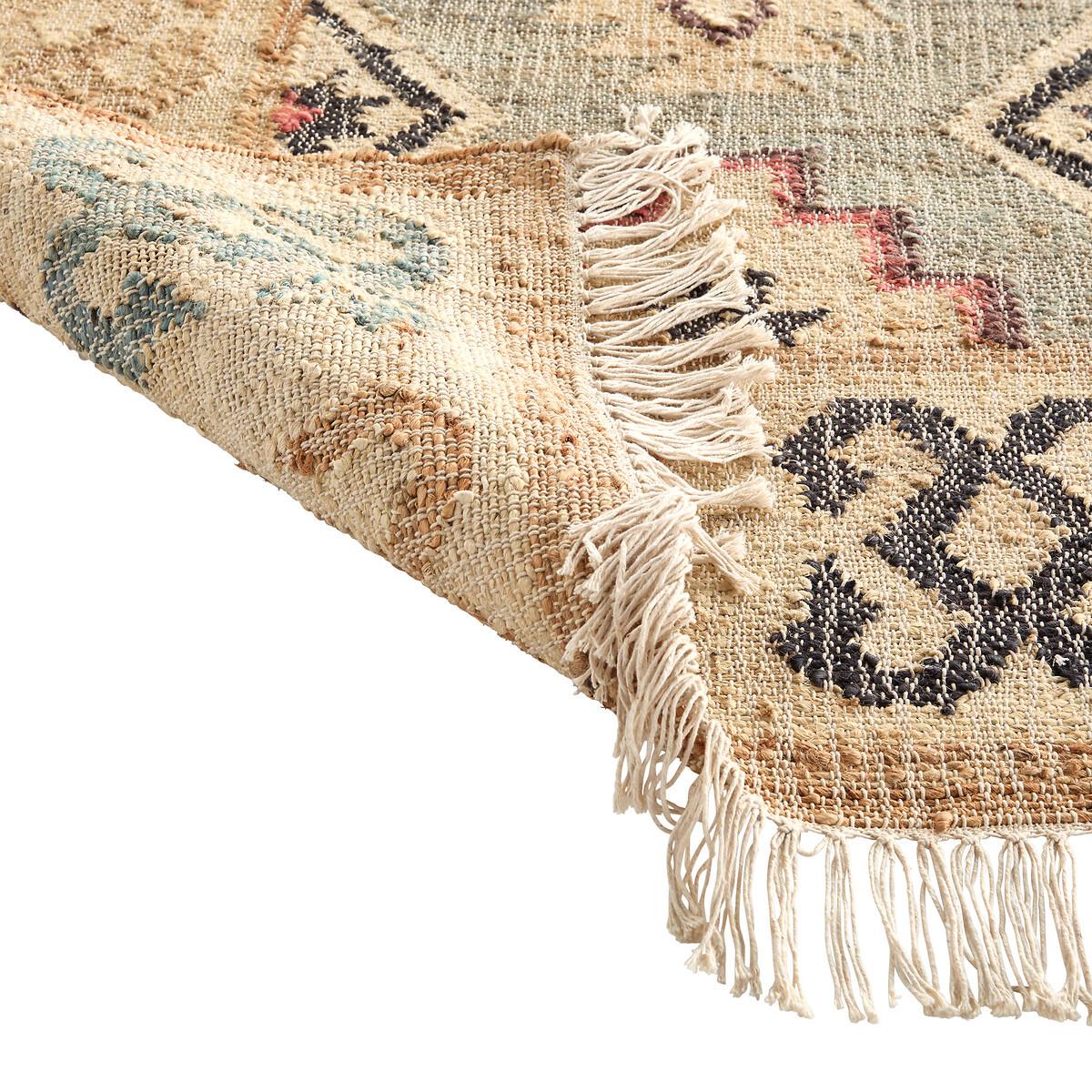 La Redoute Intérieurs Tapis kilim jute et coton effet used  