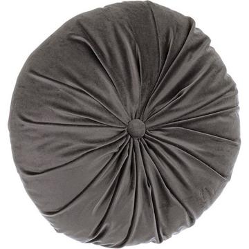 Coussin Artemis gris foncé rond 40