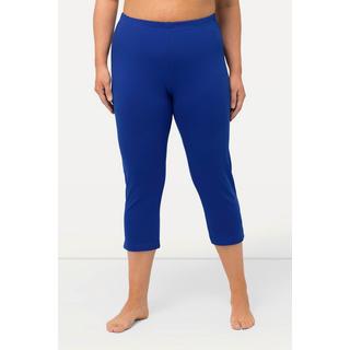 Ulla Popken  Pantalon corsaire longueur 7/8, taille élastique - jusqu'au 68/70 