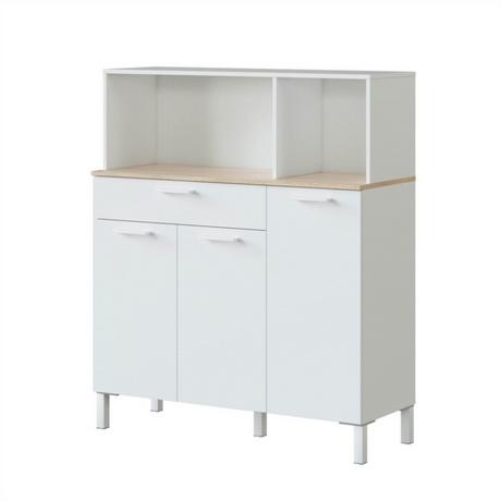 Calicosy Buffet con 3 ante e 1 cassetto - L108 cm - Kira  