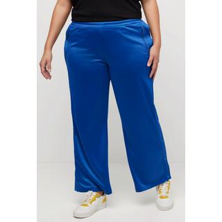 Ulla Popken  Pantalon de jogging, boutons, jambes larges, recyclé 