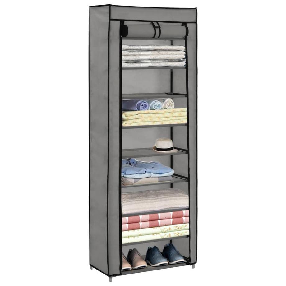 VidaXL Armoire à chaussures tissu  