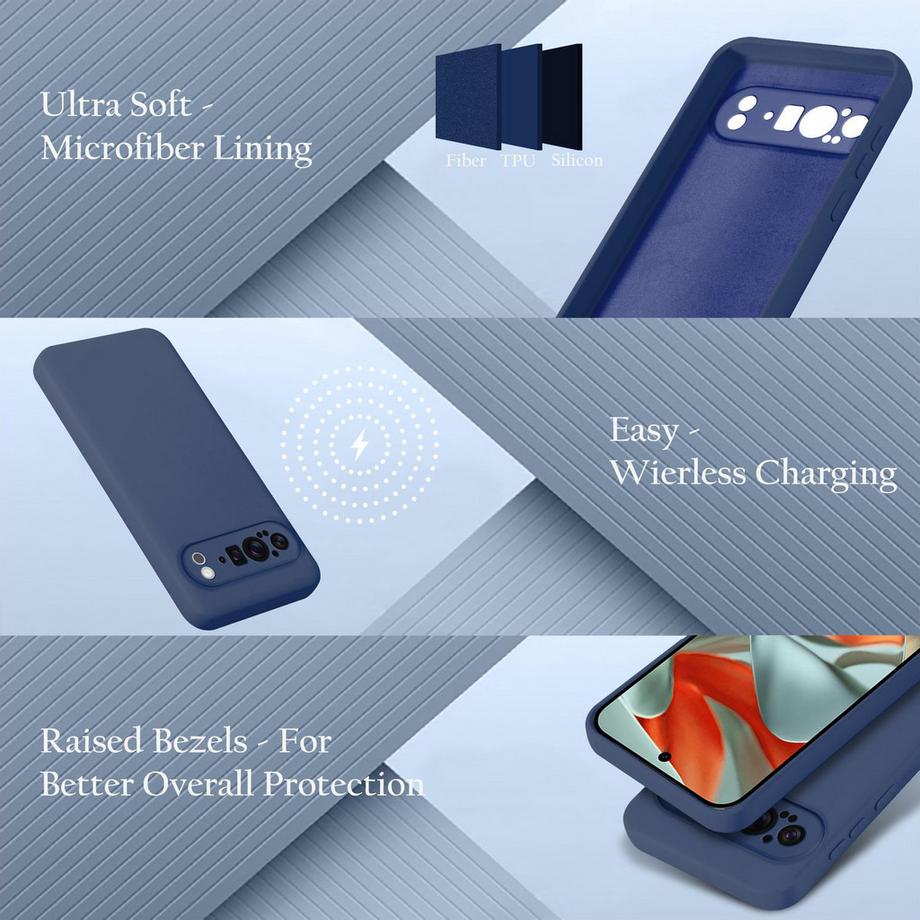 Cadorabo  Google Pixel 9 PRO XL Hülle im Liquid Case Design 