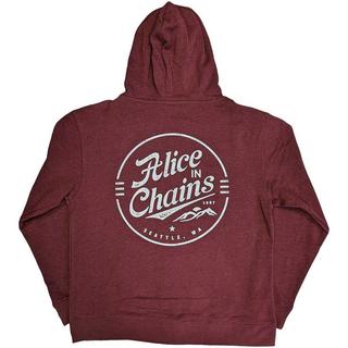 Alice In Chains Full Zip Hoodie  