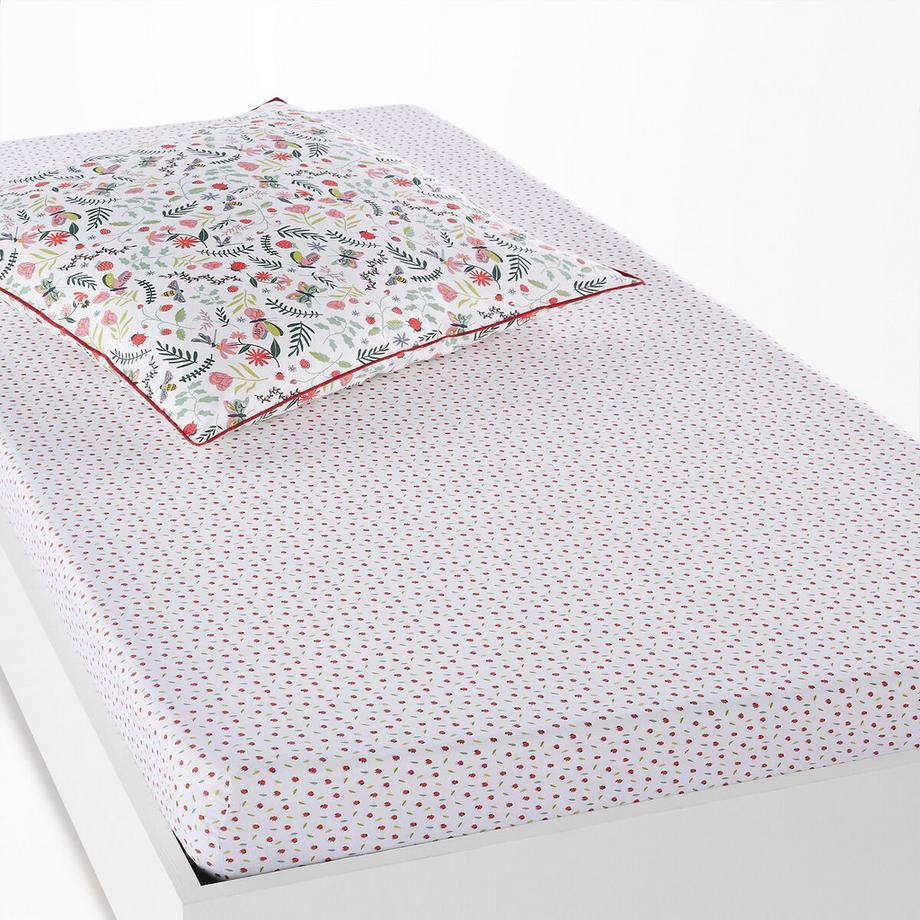 La Redoute Intérieurs Drap-housse Fraize Motif Coccinelle  