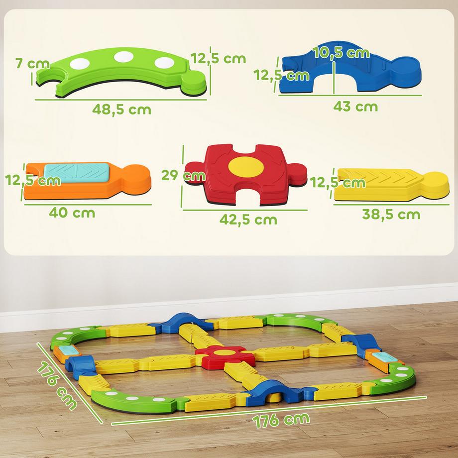 AIYAPLAY  Kinder Balancierbalken 