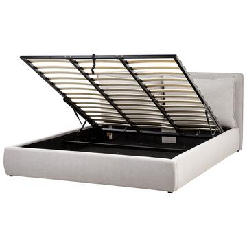 Lit ottoman en Tissu Moderne BAJONNA