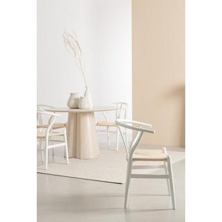 mutoni Chaise Artas blanche  