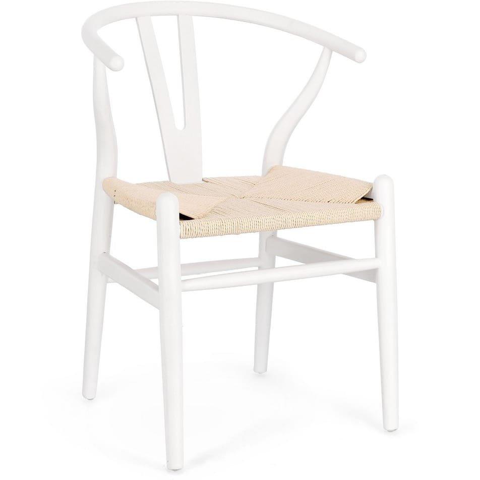 mutoni Chaise Artas blanche  