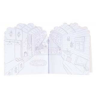 Moulin Roty  Cahier stickers La Grande Famille - 20 pages 