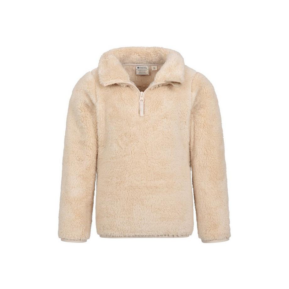 Mountain Warehouse Top in pile Teddy con mezza zip  